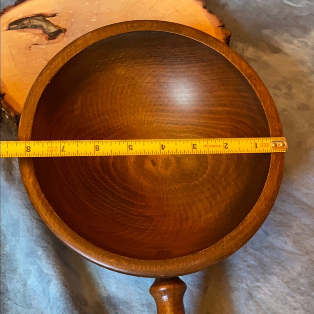 Woodcrafters Wooden Bowl with Handle - Picture 4 of 16